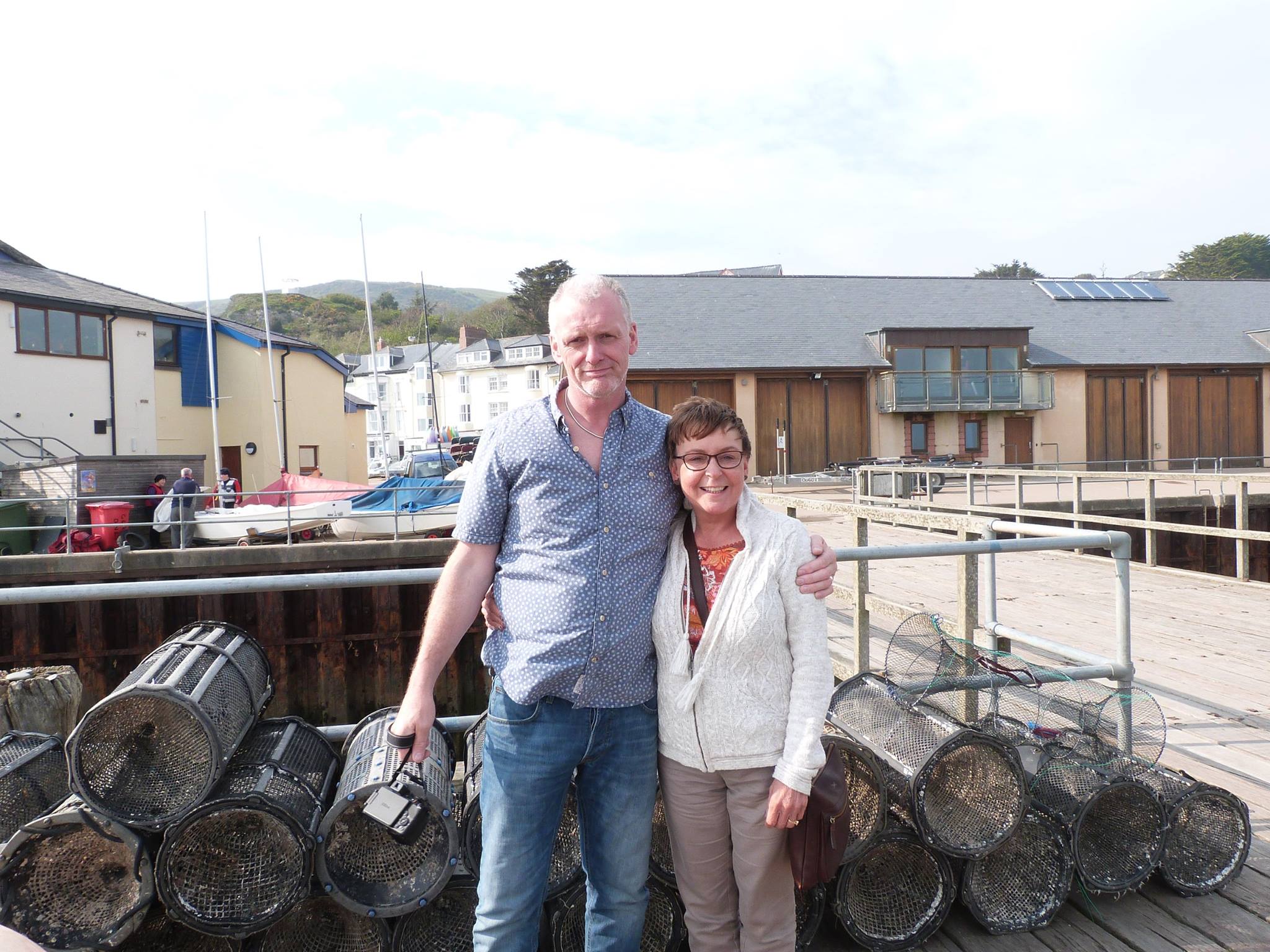 Living kidney donor Tracey with her brother Pete who she donated a kidney to